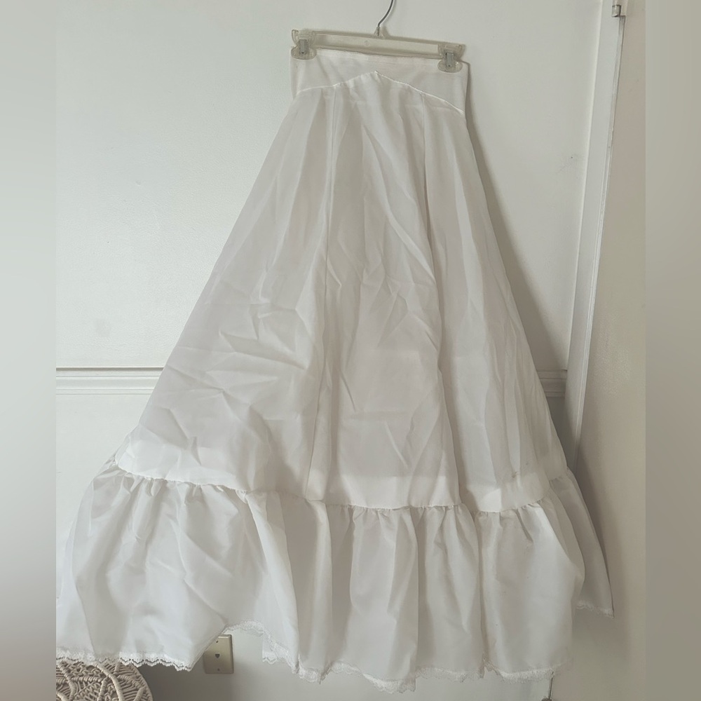 White Petticoat for Wedding Dress